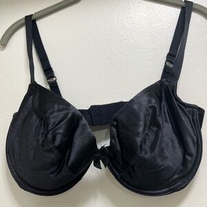 Victoria’s Secret Vintage Second Skin Satin Plunge Push Up Bra